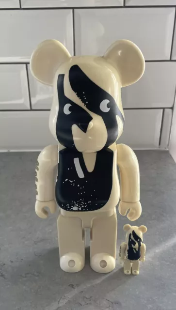 Cap And Pep Medicom bearbrick 400 and 100%