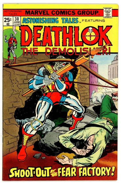 Astonishing Tales 30 Deathlok the Demolisher VFNM 9.0 Bronze Age Marvel 1975