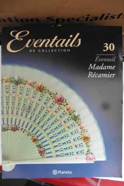 Magazine n°30 seul - Eventails de Collection Planeta - Eventail Madame Récamier