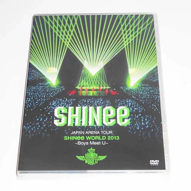 SHINEE JAPAN ARENA TOUR WORLD 2013 Boys Meet U Taiwan Ltd 2-DVD+