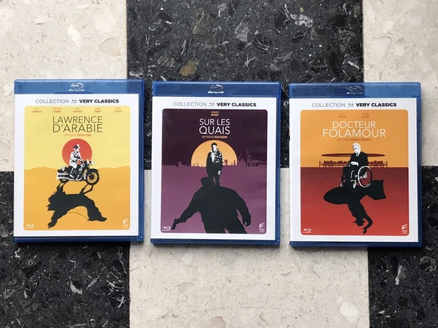 *** Vends Lot De 3 Blu Ray, Classique Du Cinema Americain, Comme Neufs ***