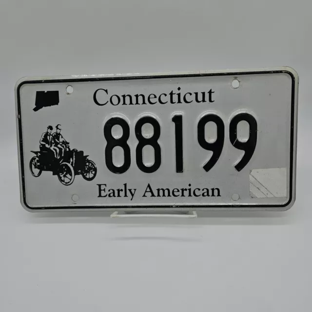 Connecticut Early American license plate # 88199 Expired 2012