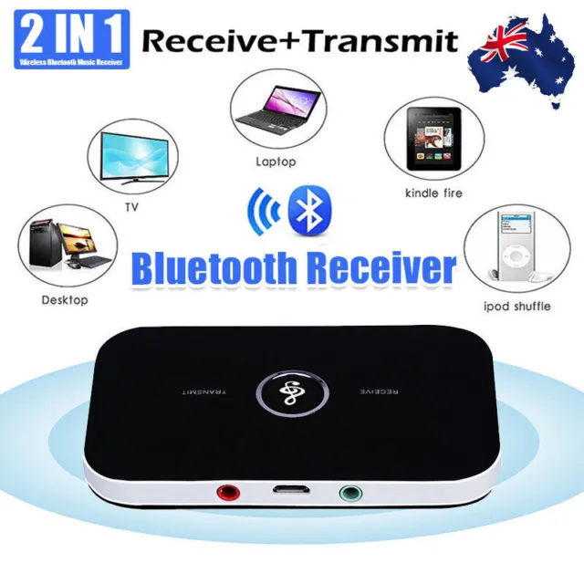 HIFI Wireless Bluetooth Audio Transmitter&Receiver 3.5MM RCA Music 2 in1 Ada