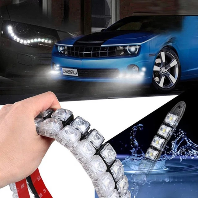 2 x 6 LED auto nuova DRL diurna lampada guida sterzo segnale di svolta *H7