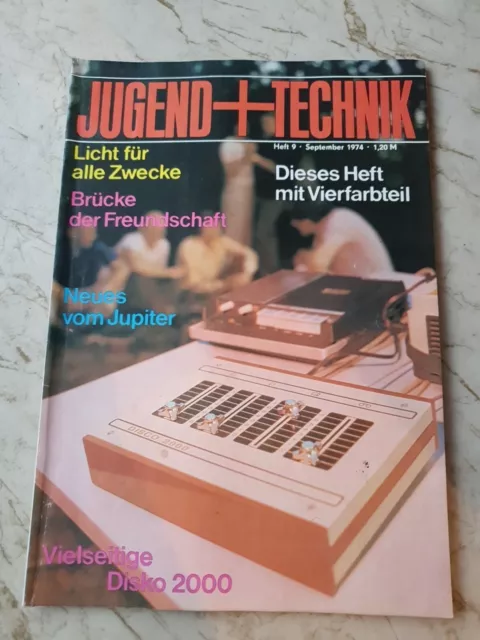 jugend und technik ddr,Heft 9 September 1974