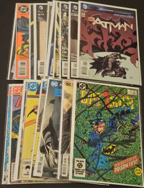 DC Comics 20 Issues Lot. New 52, Superman, Batman, Swamp Thing