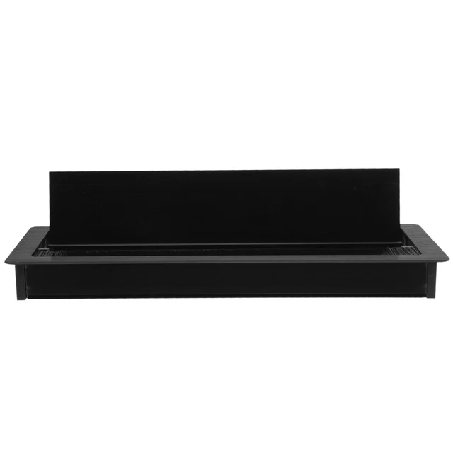 Filo Grommet Metallo Rettangolo Cavo Filo Copertura Foro Grommet per Scrivania Computer