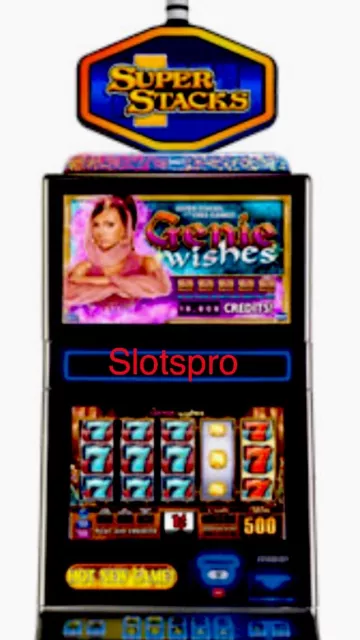 IGT AVP G20 G23 SOFTWARE PKG GENIE WISHES 5R Slot Machine Software Game