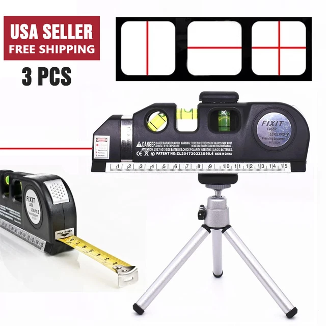 LASER LEVEL LINE Tool Multipurpose Laser Level Kit Standard Cross Line