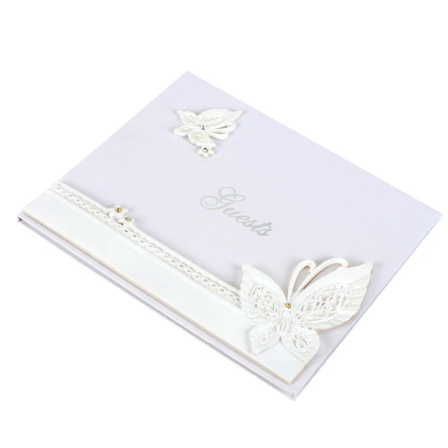 Por favor, aplique nuestro libro de visitas un álbum de colección para bodas