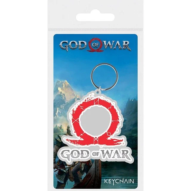 God Of War Logo - Porte-Clé en Caoutchouc 5 CM - Pyramid