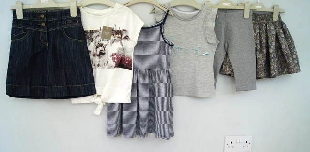 Girls Dress, Tops, Shorts Next Bundle Age 3 Years New/VGC
