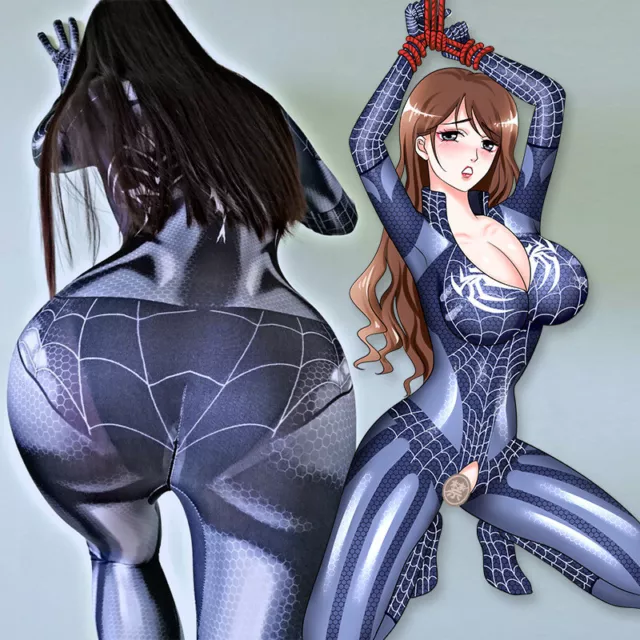 Spiderman Cosplay Jumpsuit Costume Women Zentai Bodysuit Suit Comicon Halloween