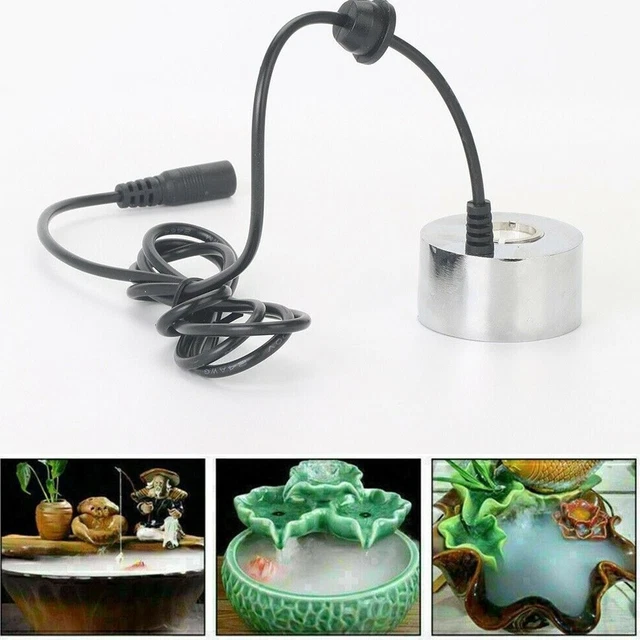 Fabricante de niebla ultrasónico Φ45 Mm +1 ~ 45 °C 20MM 24W 3.8mmPVC 180cm AC/DC 24V