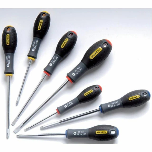 STANLEY Lot de Tournevis Fatmax 7-tlg