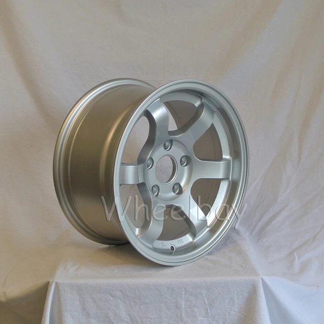 5 Pcs Rota Grid Concave   Wheels 15X7 5X114.3 20 73 Silver 12.8 Lbs