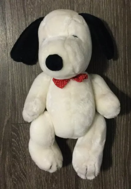 Vintage Snoopy Peanuts 1958 1968 United Feature Syndicate Stuffed Jointed 14”