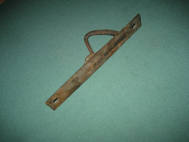 Antique Brass Pocket Door Edge Pull