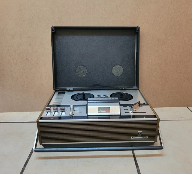 Magnétophone à Bande Grundig TK 146 Automatique - Bon état - Made In Germany