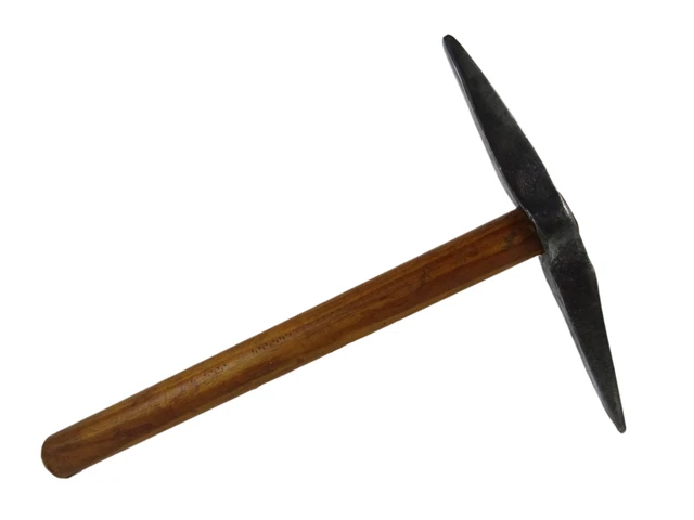 18Th Century Rev War Hand Forged Iron Pick Axe Old Tool Original