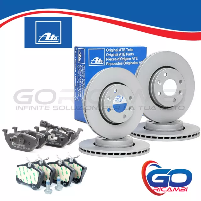 Kit Dischi Pastiglie Freno Ate Anteriori Posteriori Golf 6 2.0Tdi 81 100 103Kw