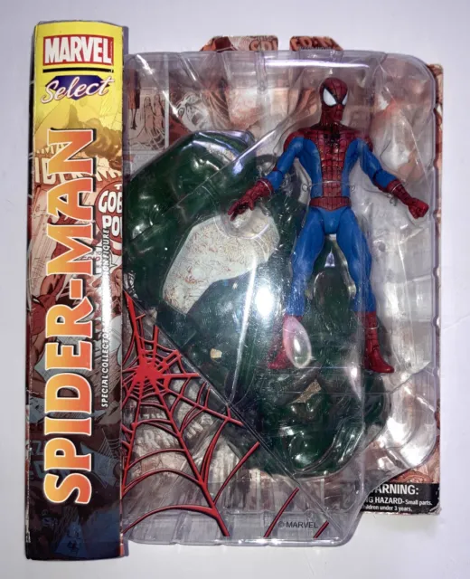 Diamond Select Toys Marvel Select SPIDER-MAN 7 Inch Action Figure Peter Parker