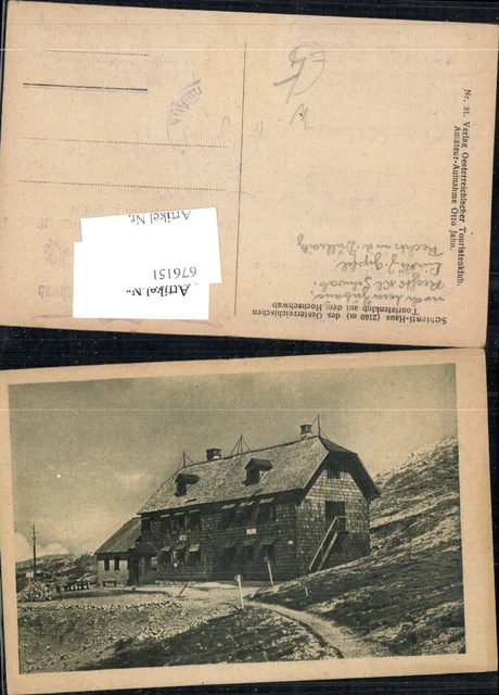 676151,Schiestlhaus Hochschwab Thörl Aflenz