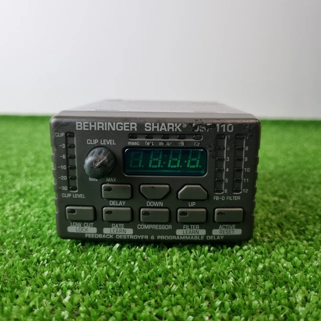 BEHRINGER SHARK DSP110 Signal Processor - Compressor Limiter Delay *NO ...