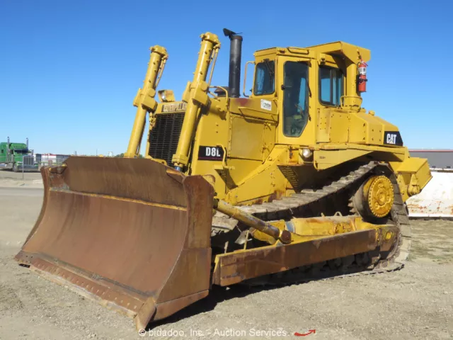 Caterpillar D8L Crawler Dozer Tractor Ripper A C Cab CAT Diesel S U