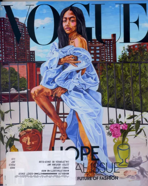 Vogue Magazine Sept 2020 (Outer Wrap Shown) Hope Fashion Big Beautiful Issue Ln
