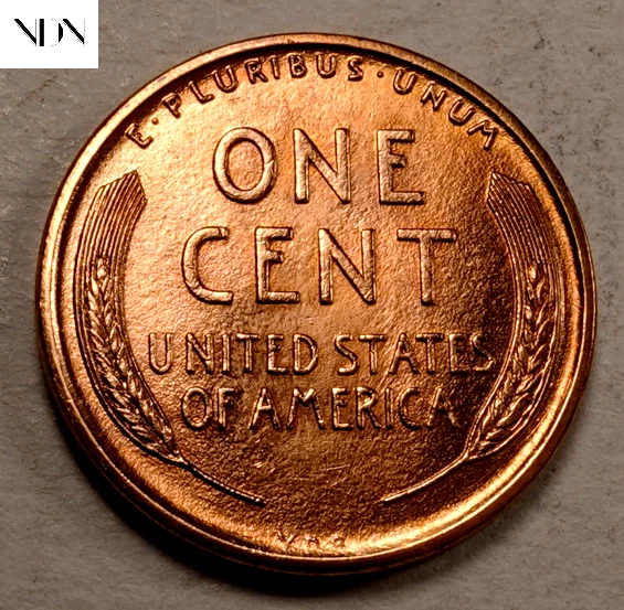 1909 VDB Lincoln Wheat Penny Cent - Gem BU+++ (red) - Better Date! #W912