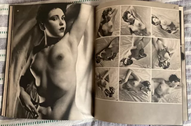 Second Sitting - John Everard - Photobook, 1954 - Nude Studies - Artists Model 