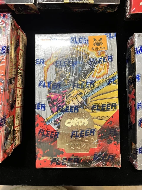 Fleer 1994 Marvel Universe First Edition Sealed 1994 36 Packs - GAMBIT Hot