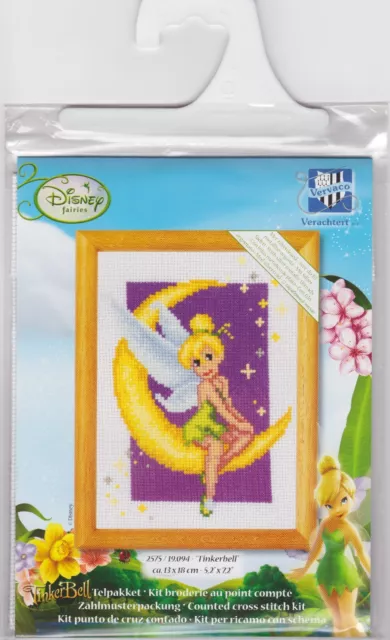 Vervaco Stickpackung Disney fairies - Tinkerbell - gezählter Kreuzstich