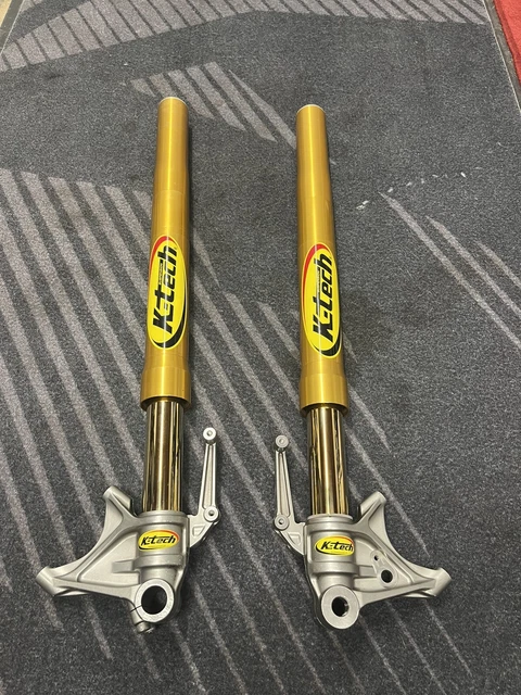 Triumph Daytona 675R Ohlins Ktech forks race track road 13-16 Triumph Daytona 675R Ohlins Ktech forks race track road 13-16