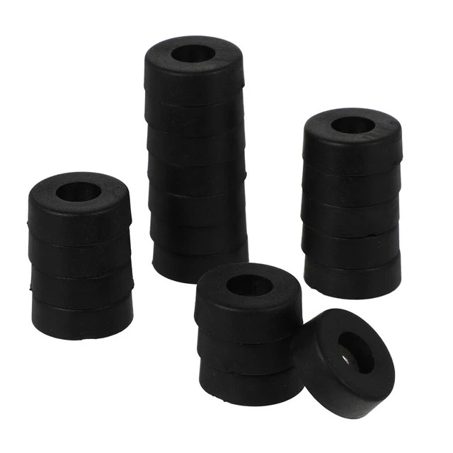 Set 4 Spike Antivibrazione In Alluminio Per Diffusori E Casse Acustiche – Piedini Con Cuscinetti Biadesivi – Fatto In UE - 2