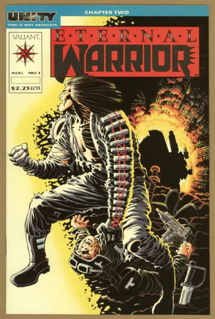 Eternal Warrior 1 (1992 Valiant) Frank Miller Jim Shooter VF+