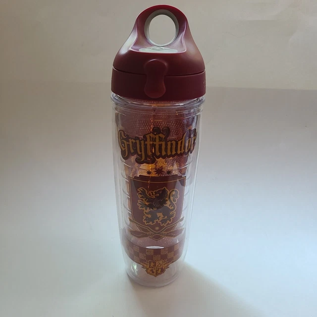Harry Potter Tervis Gryffindor Travel Tumbler 24oz. Used Clean