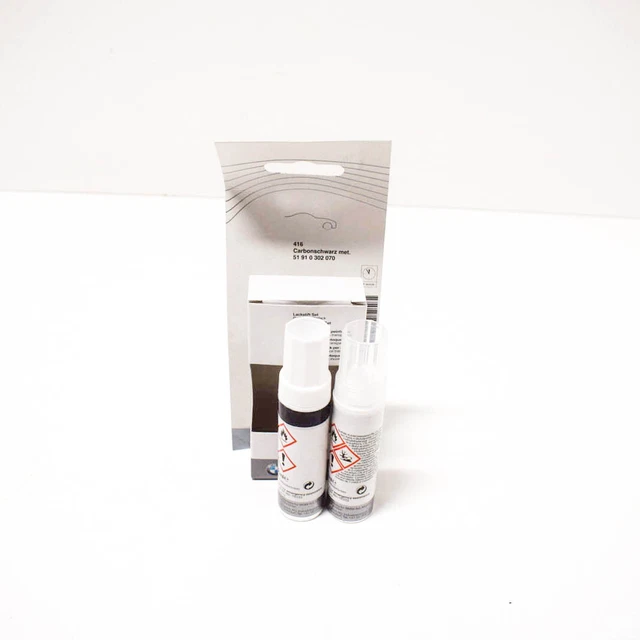 OEM BMW TOUCH Up Paint Stick Set Code 416 Carbon Black Metallic
