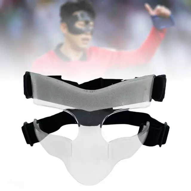 Bouclier Facial De Protection De Nez De Masque De Sport Avec Rembourrage Pour