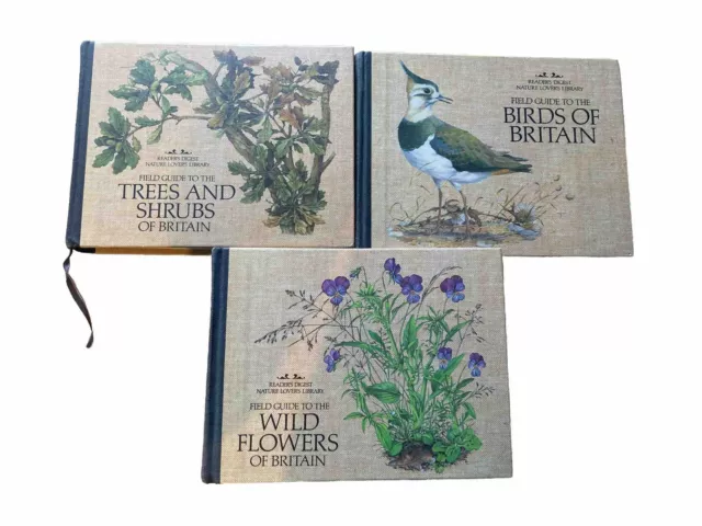 Readers Digest Field Guide to Wild Flowers, Trees And Shrubs & Birds Of Britain