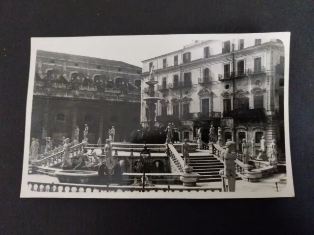 Palermo Sicily October 1929 Postcard