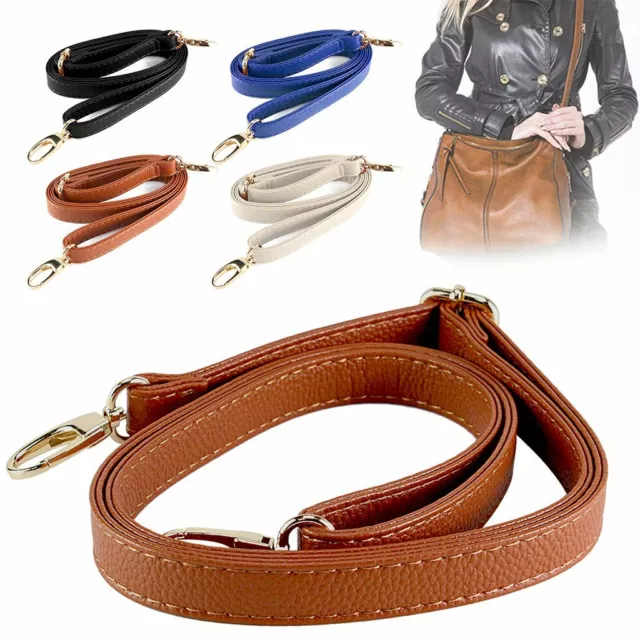 Leather Shoulder Bag Belt Strap Crossbody  Replacement Handbag Handle Adjustable