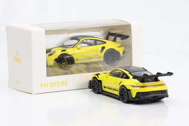 Burago 1/43 Porsche 911 GT3 RS Noir Et Rouge - Neuf Sous Boîte #18-38313
