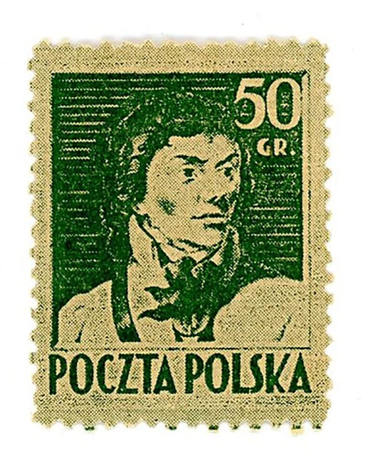 POLAND - Proof 1944 Wodzowie Issue - SCOTT 342  / Fischer 340! MNH-Signed!