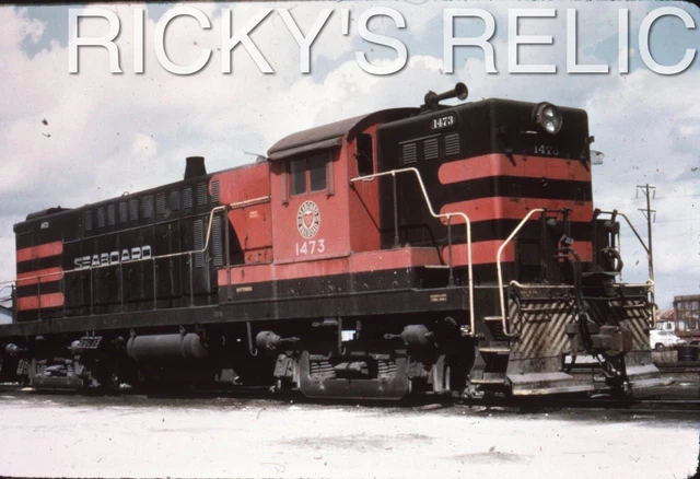 Duplicate Slide SAL #1473 BLW RS12 Seaboard Air Line 1960s