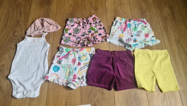 Baby Girl Clothes Bundle Size 18-24 Months Inc Inc Shorts Nutmeg
