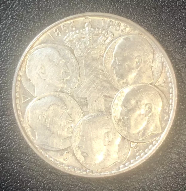 1963 Greece 30 Drachmai Silver World Coin 5 Kings UNC Uncirculated NICE!