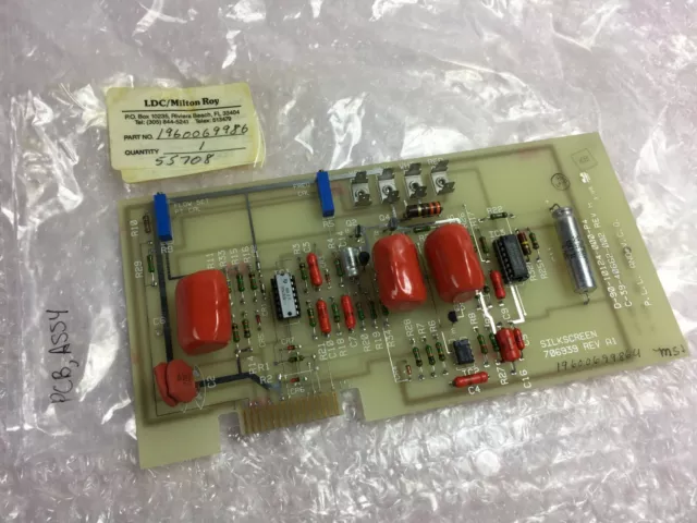 LDC / Milton Roy Part# 1960069986 PCB Assy Board