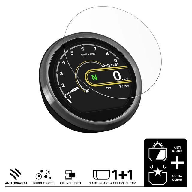 GlareStop Dash Screen Protector For YAMAHA MT-10/FZ-10 (2016-) 3x Anti Glare